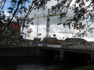 Nieuwbouw: parkeergarage en liftschachten